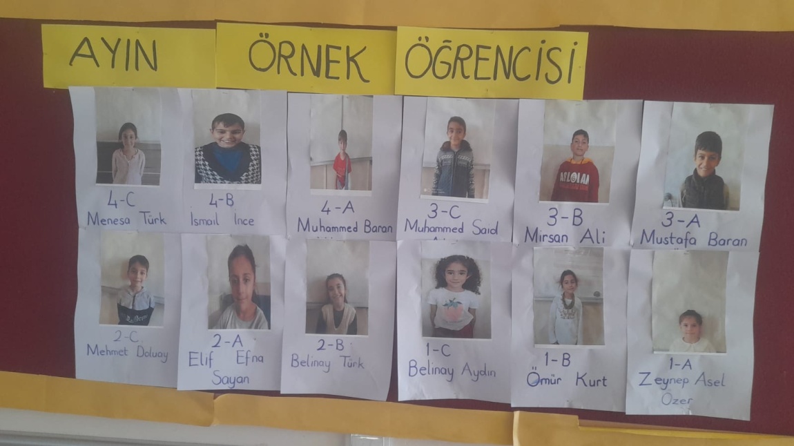 Kasım Ayı Örnek Öğrencileri 